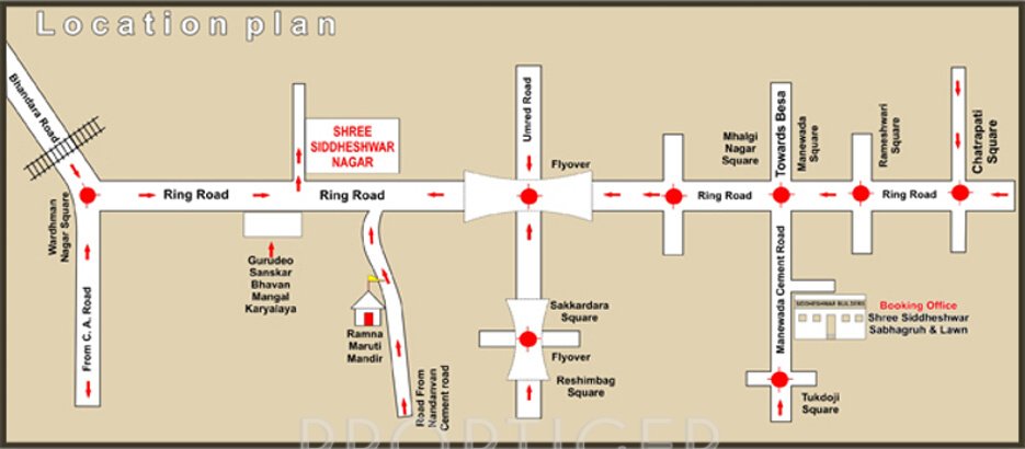 Images for Location Plan of Shree Siddheshwar Ganesh Apartment