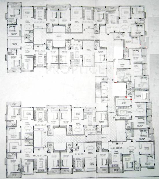  square Images for Cluster Plan of Samhita Square