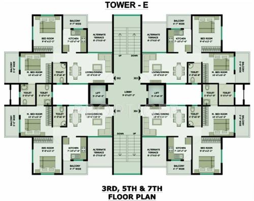  city-4 Images for Cluster Plan of Pyramid Pyramid City 4