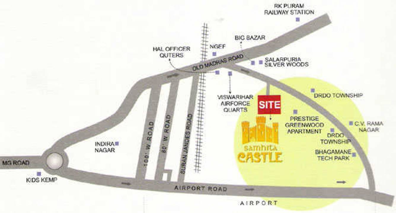  castle Location Plan
