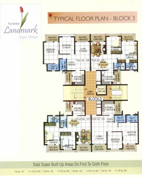  landmark Block 3 Cluster Plan