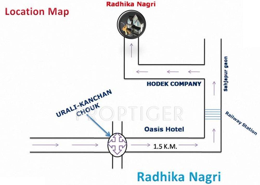 Images for Location Plan of Radhika Nagri
