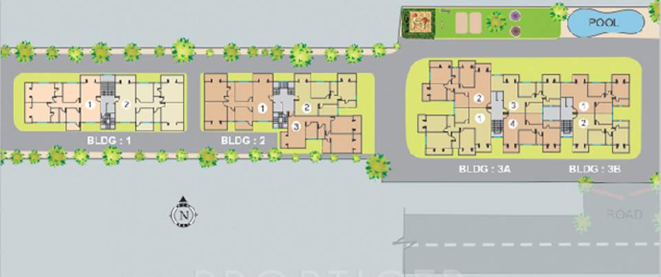 models construction boulevard Layout Plan