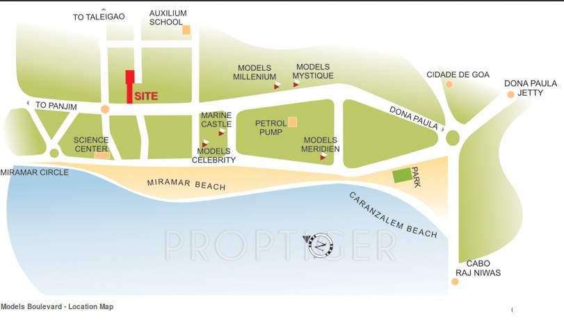  boulevard Location Plan