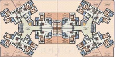 Cluster Plan from 2nd to 7th Floor radiance-erectors-pvt.-ltd fortune-empire Cluster Plan from 2nd to 7th Floor