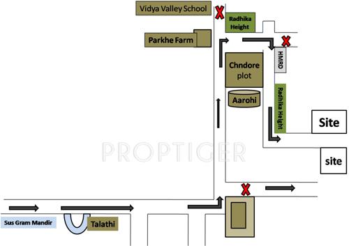  heights Images for Location Plan of Radhika Heights