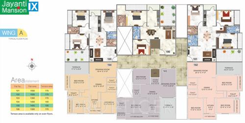  jayanti-mansion-9 Images for Cluster Plan of Abhijit Jayanti Mansion 9