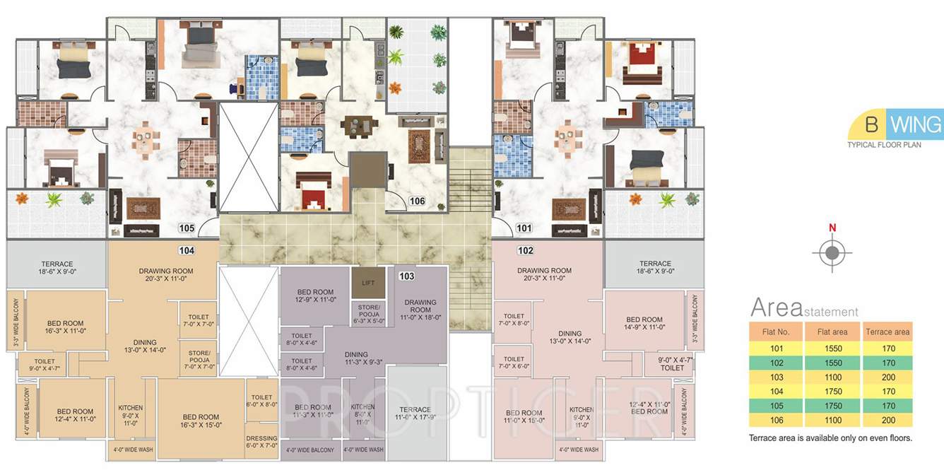 jayanti mansion 9 Images for Cluster Plan of Abhijit Jayanti Mansion 9