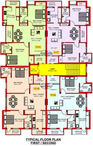 Images for Cluster Plan of AGP Homes Shashwatam