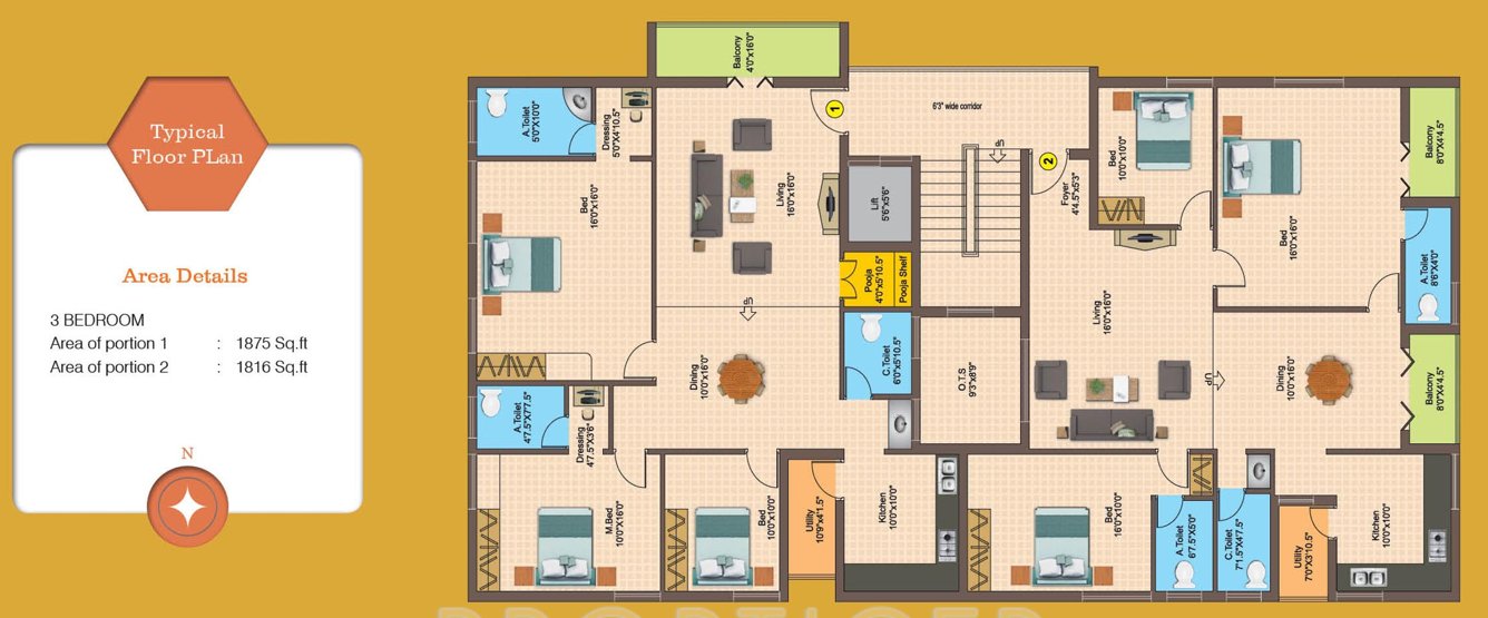 Images for Cluster Plan of Aalayam Dynasty