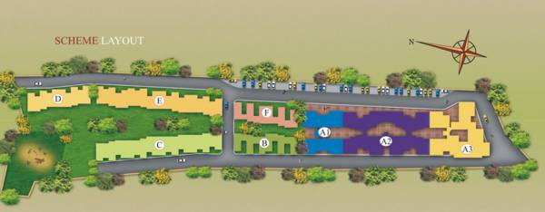 kurtarkar-real-estate symphony-apartment Layout Plan
