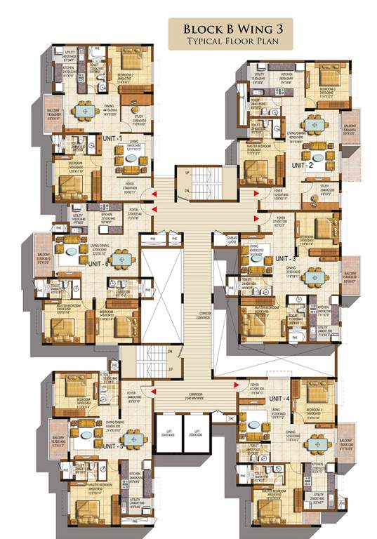 Images for Cluster Plan of Salarpuria Sattva Navaratna Residency