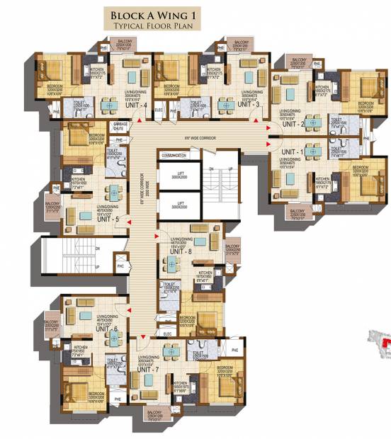 Images for Cluster Plan of Salarpuria Sattva Navaratna Residency