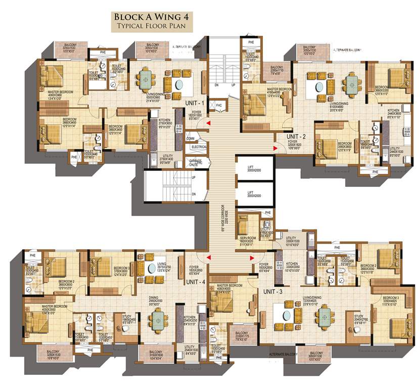 Images for Cluster Plan of Salarpuria Sattva Navaratna Residency