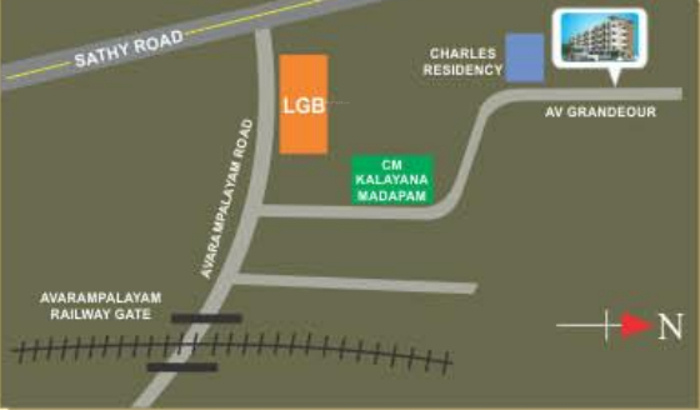 Images for Location Plan of AV Properties India Grandeour