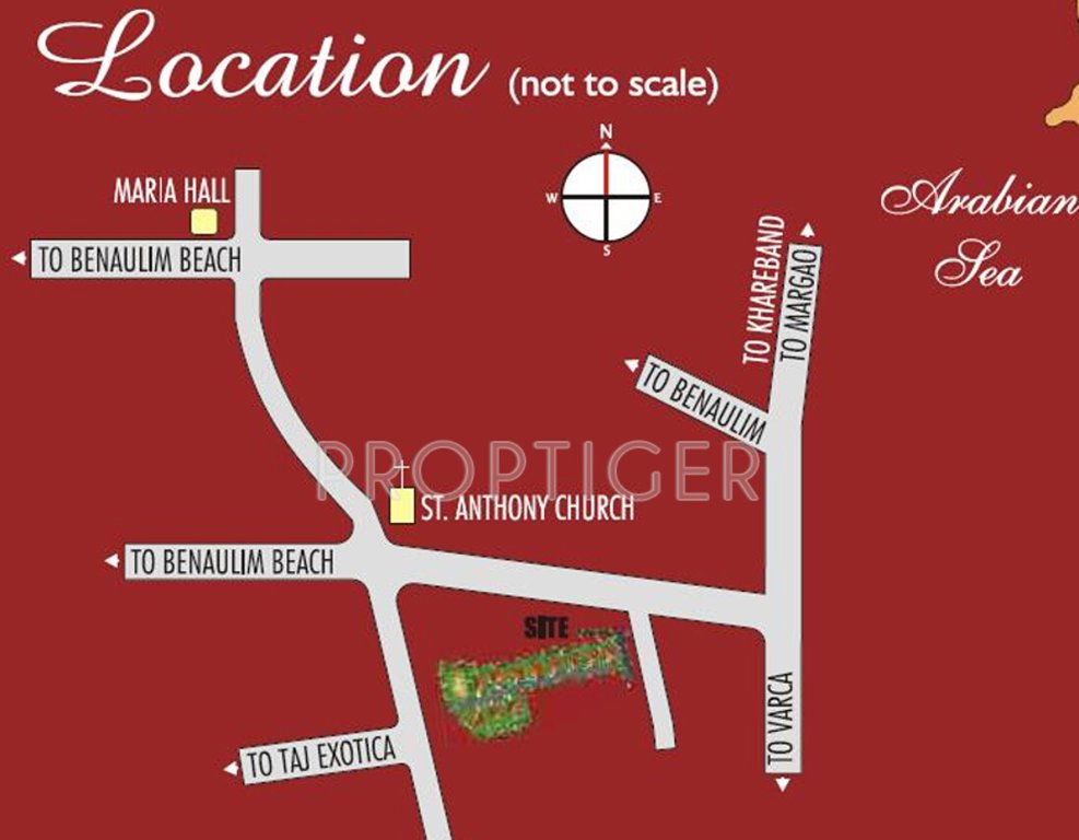 Images for Location Plan of Nanu Sapana Palmeiras