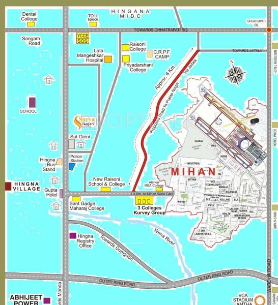 Images for Location Plan of Om Sai Buildcon Surya Nagari Villas Images for Location Plan of Om Sai Buildcon Surya Nagari Villas