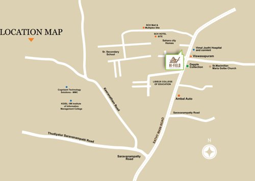 Images for Location Plan of AV Properties India Hi Field