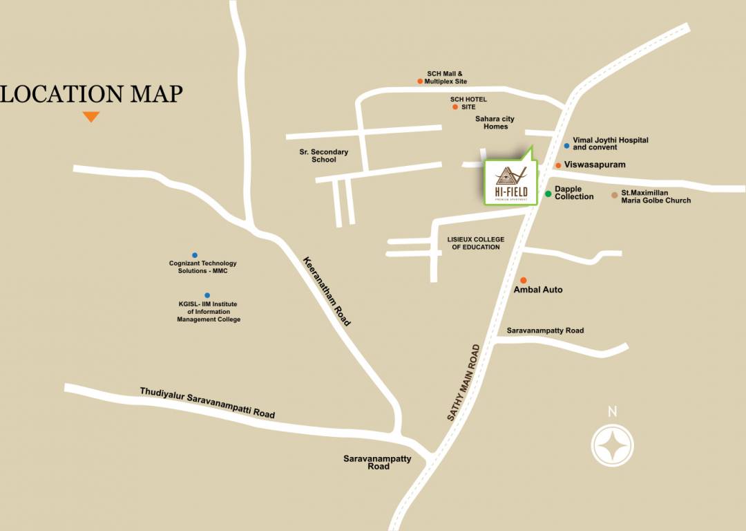 Images for Location Plan of AV Properties India Hi Field