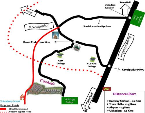 Images for Location Plan of Rakindo Orchids orchids Images for Location Plan of Rakindo Orchids