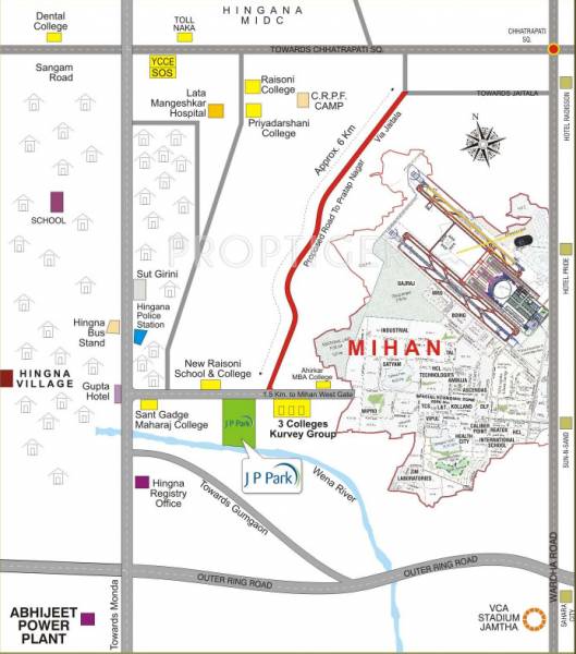 Images for Location Plan of J P Infrastructures Akshay Images for Location Plan of J P Infrastructures Akshay