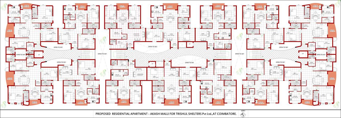Images for Cluster Plan of Trishul Shelters Pvt Ltd Akash Malli