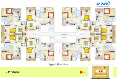 Images for Cluster Plan of JP Royale