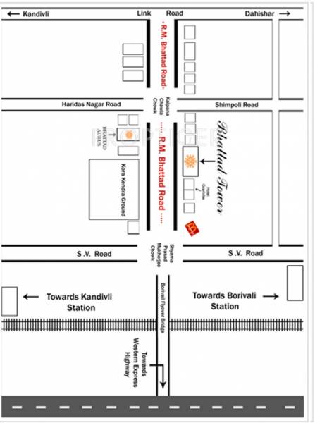Images for Location Plan of Bhattad Group Bhattad Tower