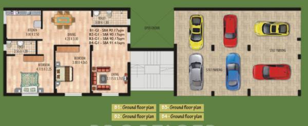 kurtarkar-real-estate hills Cluster Plan