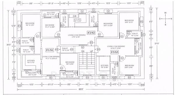 Images for Cluster Plan of Silicon Chithiram Homes