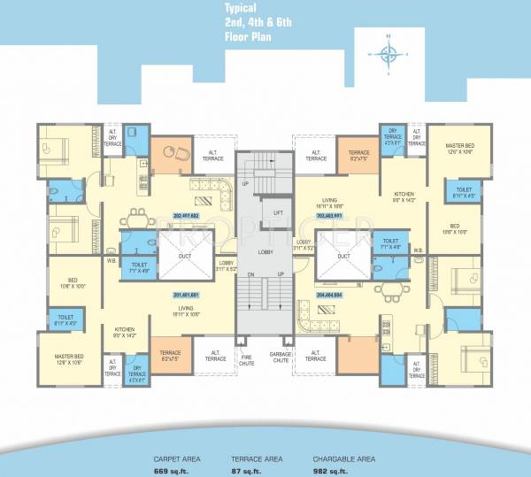 Images for Cluster Plan of Surya Skies