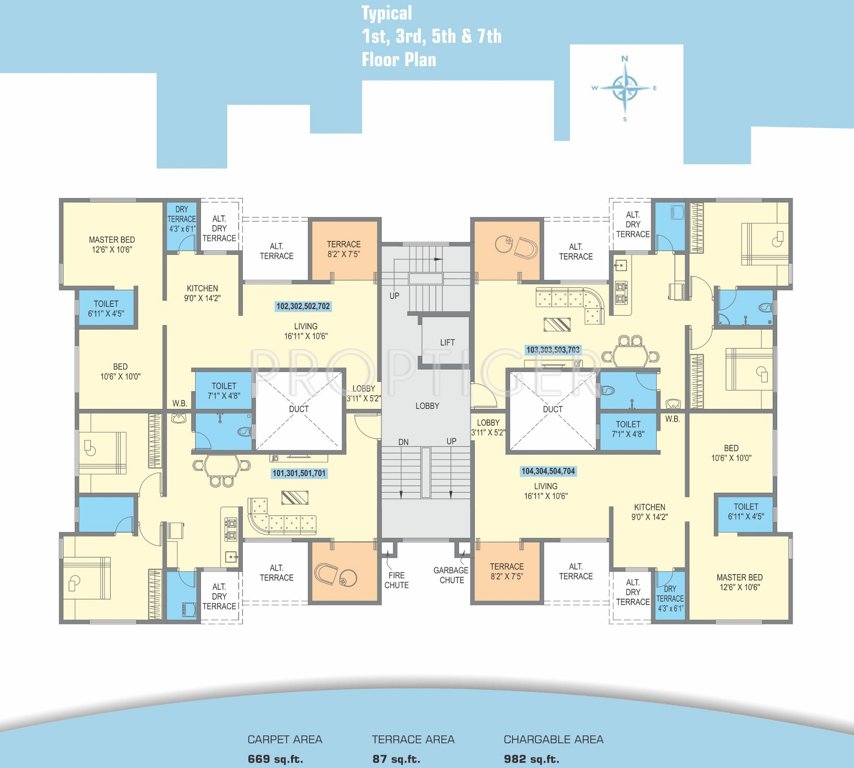 Images for Cluster Plan of Surya Skies