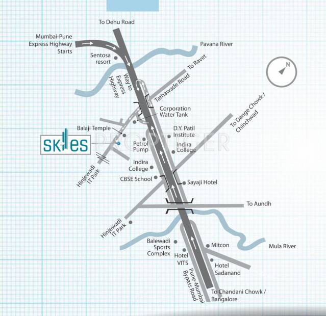 Images for Location Plan of Surya Developer Skies