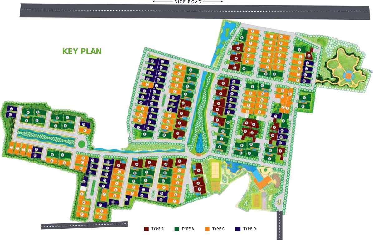 smiling willows Images for Layout Plan of Purva The Sound of Water