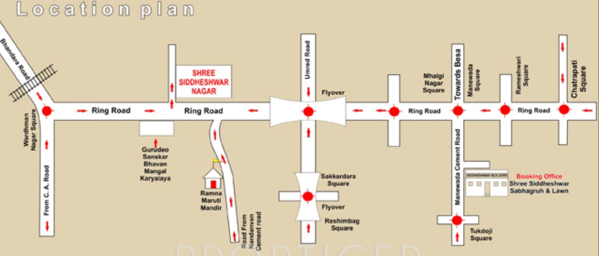 Images for Location Plan of Shree Siddheshwar Vardavinayak Apartment
