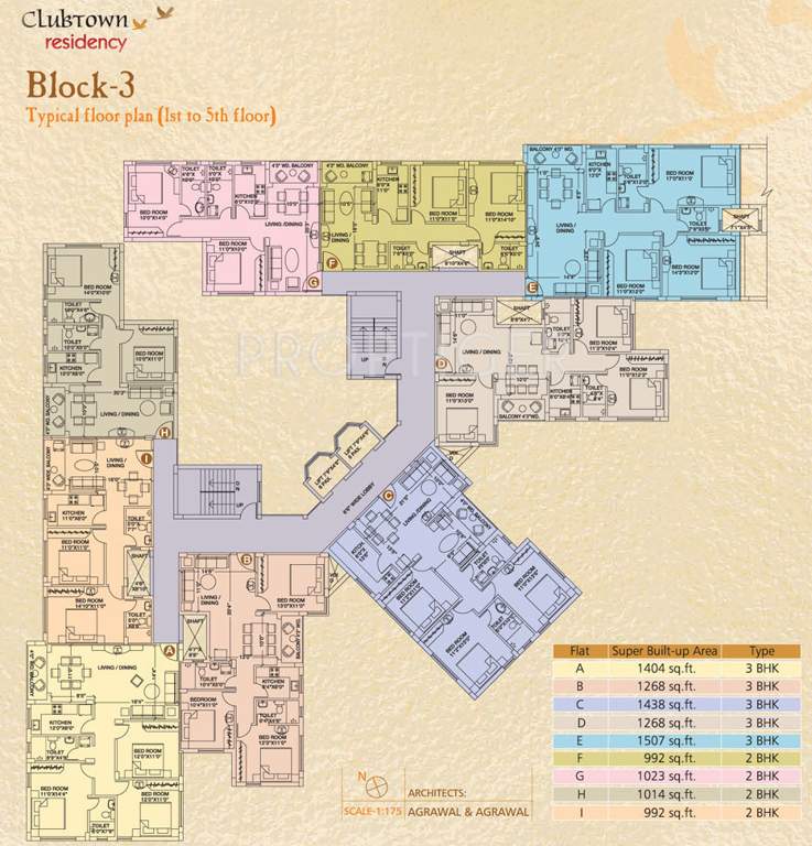 Images for Cluster Plan of Space Clubtown Residency