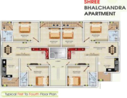 Images for Cluster Plan of Siddhivinayak Bhalchandra Apartment