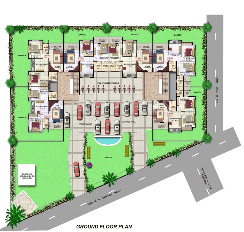 Images for Cluster Plan of Subhadra Royale Town