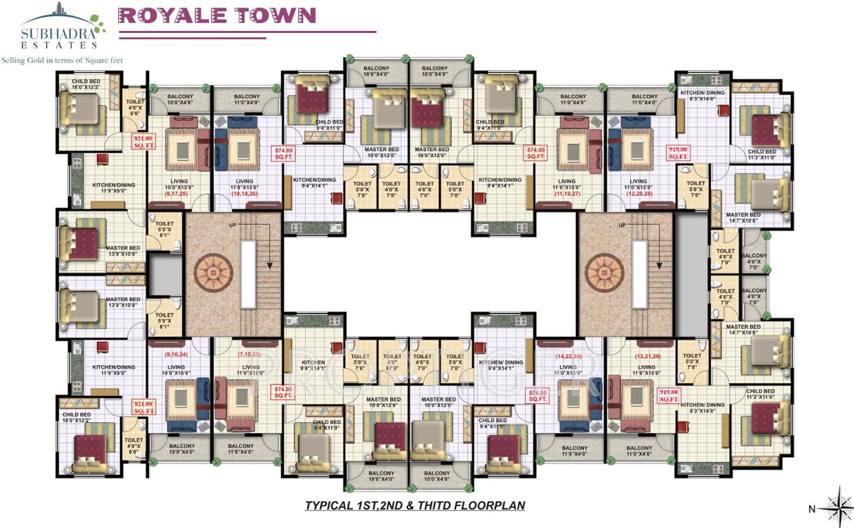 Images for Cluster Plan of Subhadra Royale Town