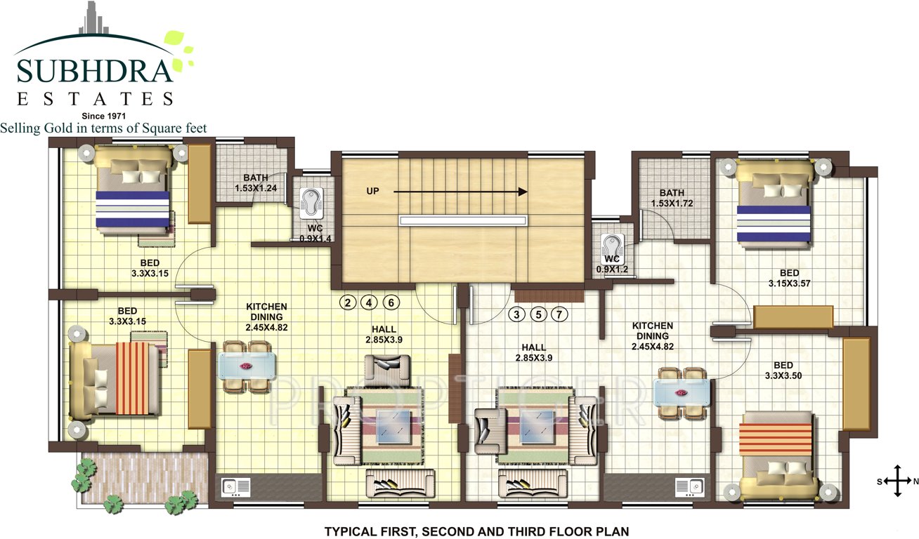 Images for Cluster Plan of Subhadra Royale Town