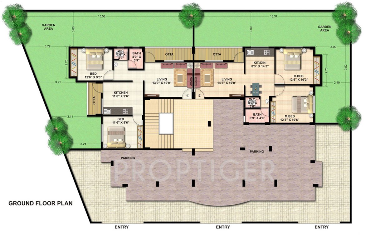 Images for Cluster Plan of Subhadra Royale Town