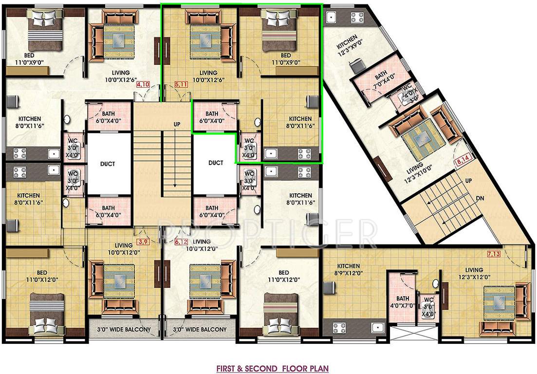 Images for Cluster Plan of Subhadra Royale Town