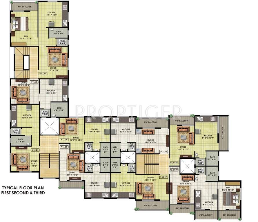 Images for Cluster Plan of Subhadra Royale Town