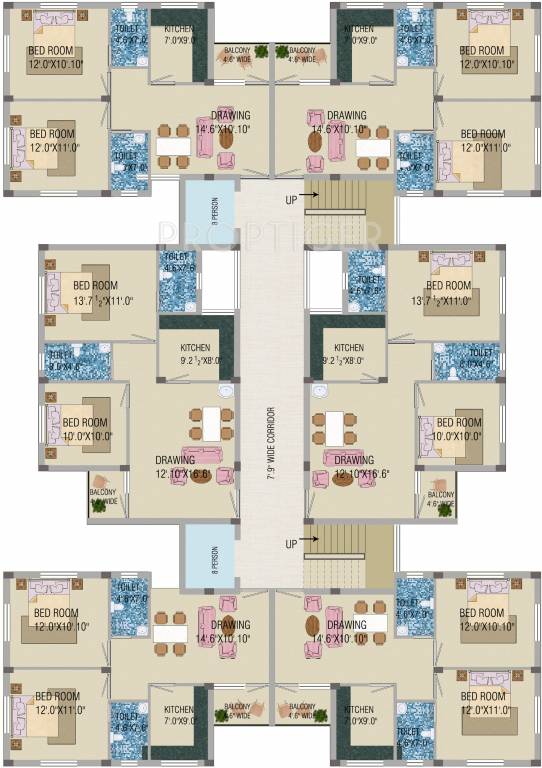 Images for Cluster Plan of TR Infrastructure and Developers Pvt Ltd Bhargavi Greens
