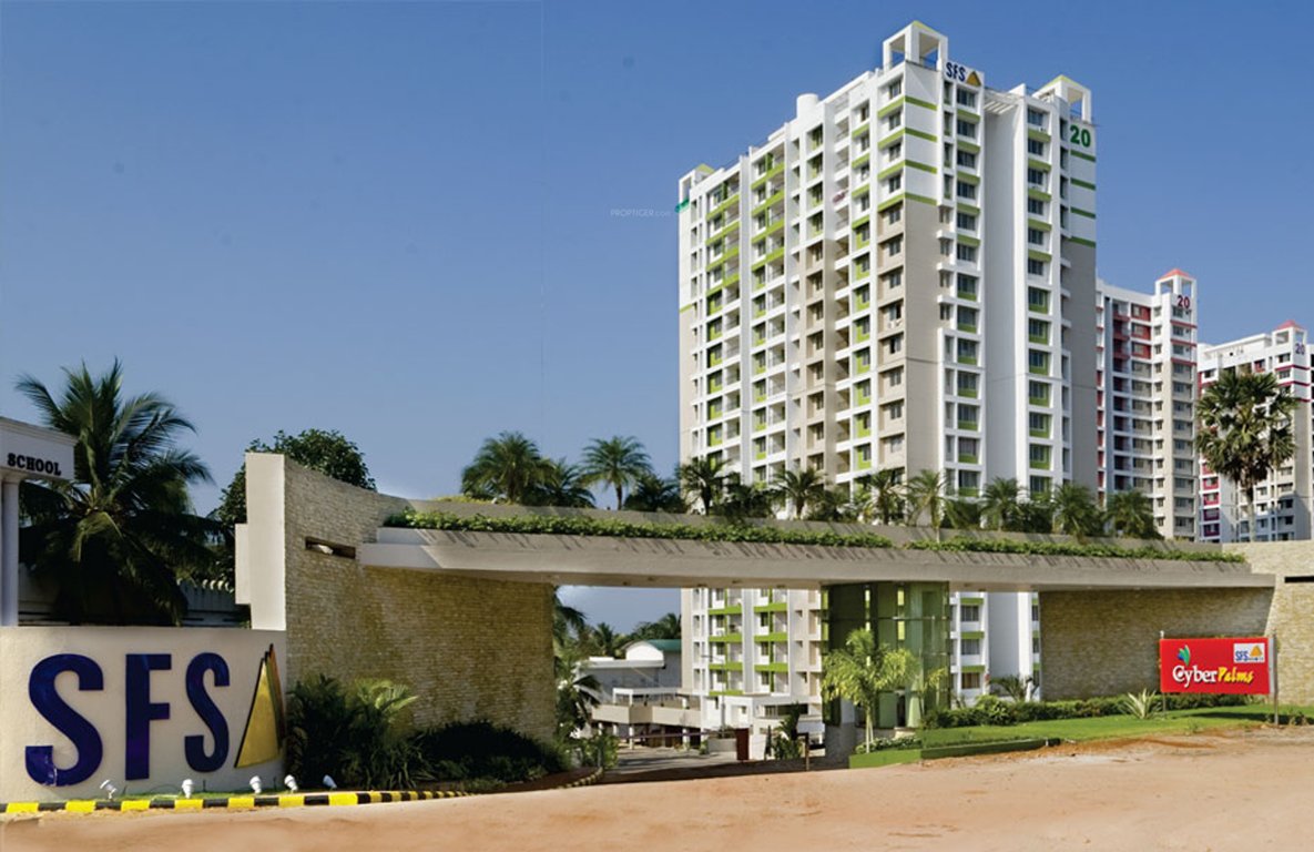  cyber palms cherry Elevation