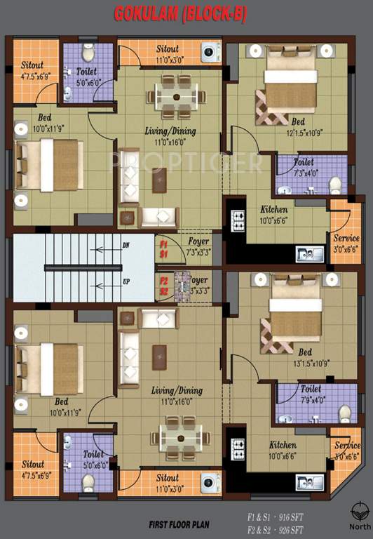 Images for Cluster Plan of Abhishek Gokulam