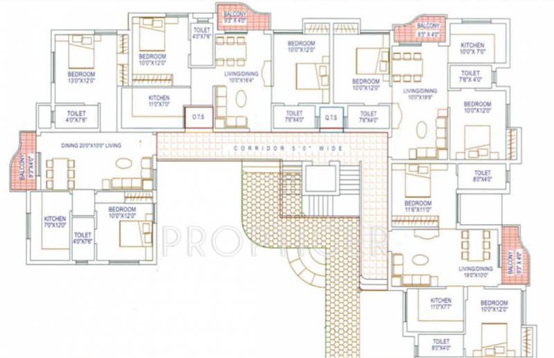 agni-estates lakshmi-kripa Cluster Plan for ground Floor