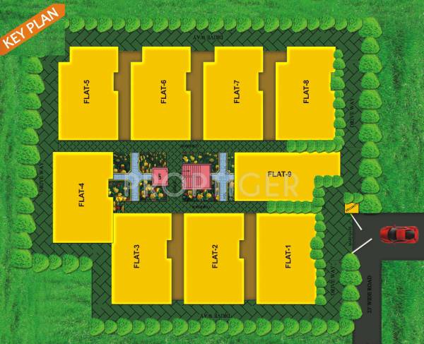 sri-promoters-and-developers shrine-view Layout Plan