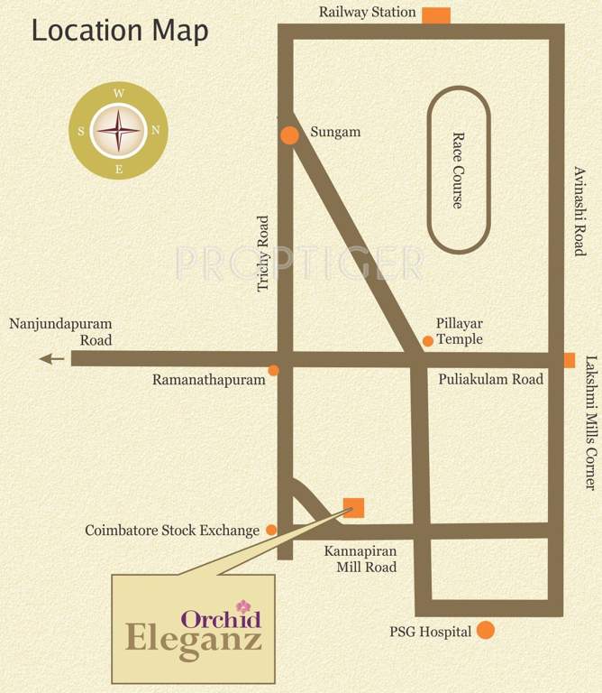 orchid eleganz Images for Location Plan of Lumbodhara Orchid Eleganz