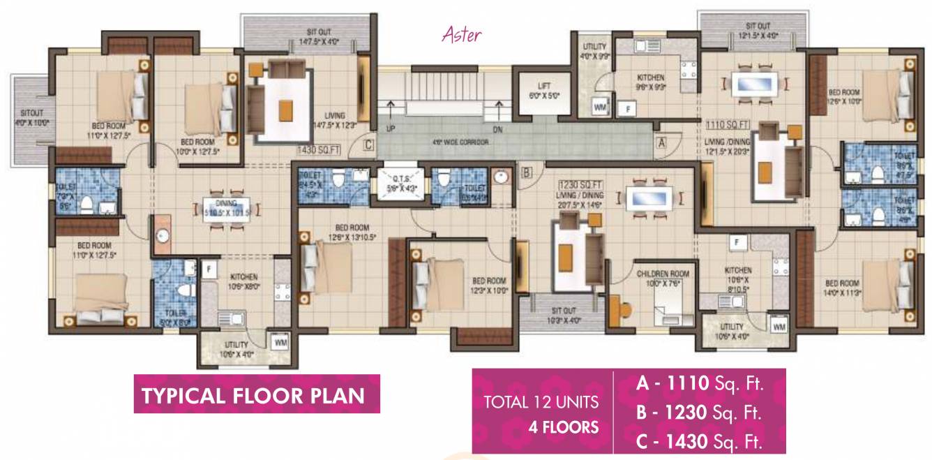 Images for Cluster Plan of Fairyland Sai Amaranta